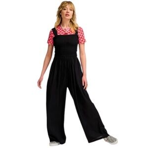 NWT Lucy & Yak Devlin Jumpsuit Black Size UK12 US8